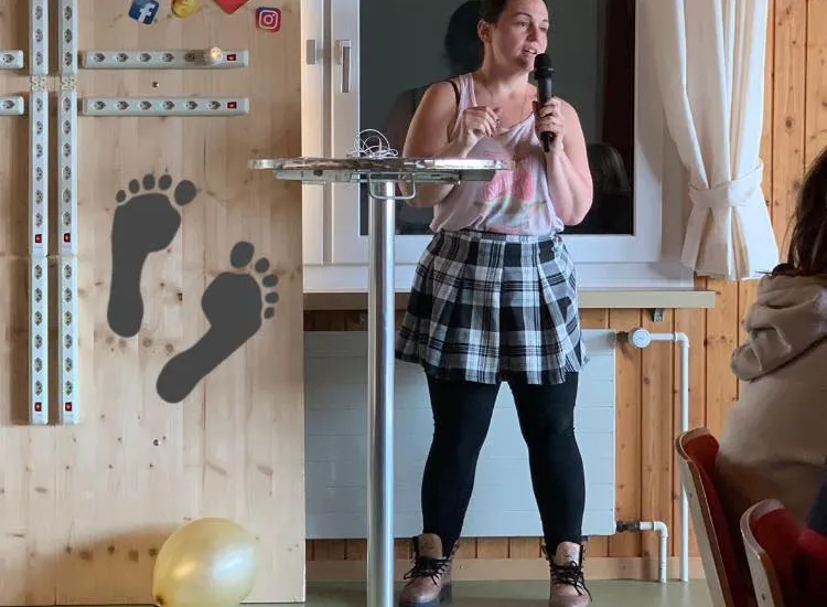 Christin Portrait bei einer Veranstaltung